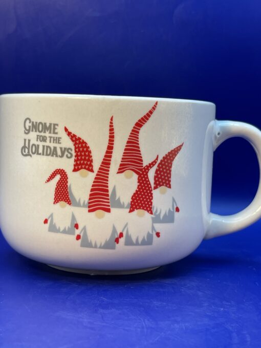 Gnome For The Holidays Mug with Christmas Gnomes Coffee Cup Mug