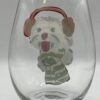 Christmas Terrier Wine Glass by Pier 1 Christmas Stemless Wine Glass with Dog - Image 5