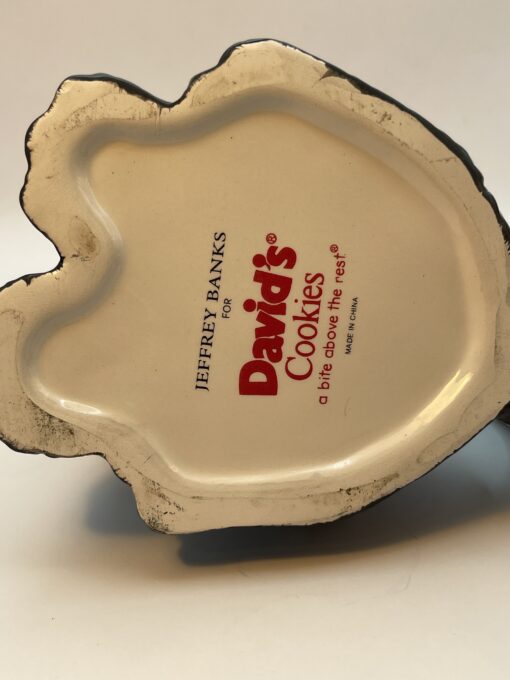 3D Black Scottie Dog Mug by Jeffrey Banks for David's Cookies Dog Lovers Coffee Cup with Lid - Image 7