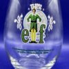 Elf Spirit Clausometer Stemless Wineglass with Elf Movie Wine Glass - Image 2