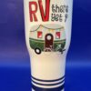 RV There Yet Travel Mug by Cracker Barrel Travel Tumbler with RV - Image 4