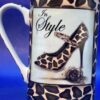 Leopard Print Shoe Mug by Kent Pottery Leopard Print Coffee Cup with In Style Coffee Cup Mug by Kent Pottery - Image 5
