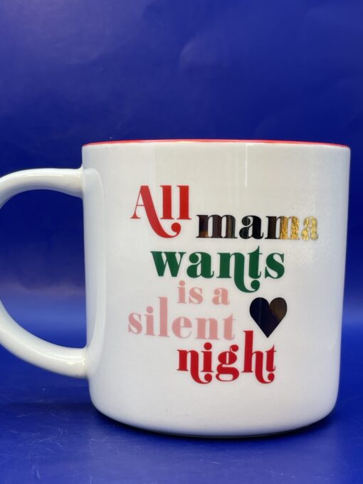 All Mama Wants Mug by Parker Lane Coffee Cup For Mom with Funny Christmas Saying Mug - Image 5