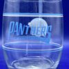 Carolina Panthers Whiskey Glass with Carolina Panthers Helmet Whiskey Glass for Carolina Panthers Fans Stemless Wine Glass - Image 5