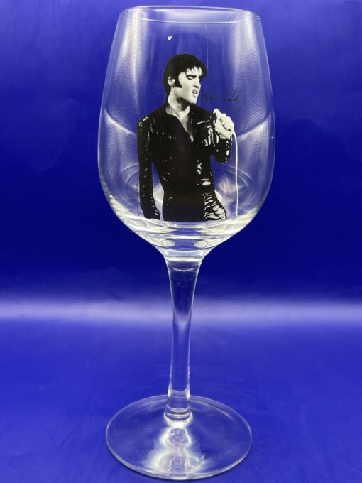 Elvis Presley Wine Glass Commemorative Wineglass for Elvis Presley Fans