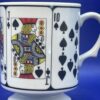 Spades Royal Flush Mug with Spade Playing Cards Coffee Cup for Card Players Mug - Image 2