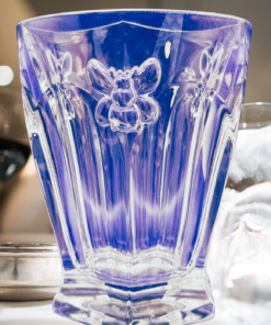 Lenox Butterfly Meadow Old Fashioned Glass displayed in an elegant entertaining and bar setting