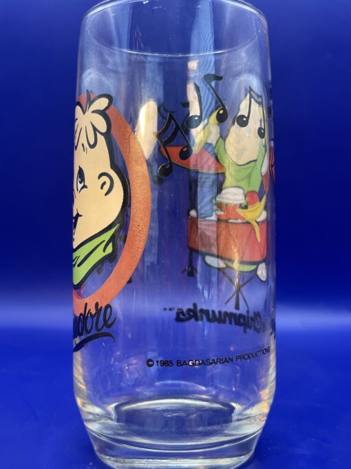 Alvin Chipmunks Theodore Glass from 1985 Theodore Collectors Glass from Alvin and the Chipmunks Souvenir Glass - Image 3