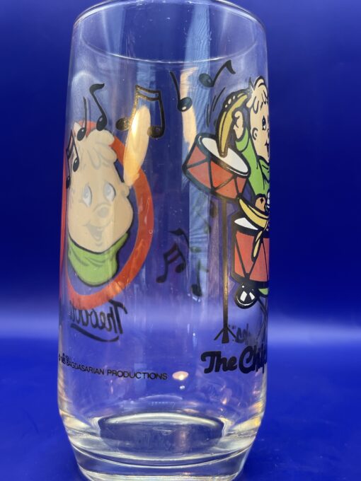 Alvin Chipmunks Theodore Glass from 1985 Theodore Collectors Glass from Alvin and the Chipmunks Souvenir Glass - Image 4
