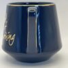 Queen of Everything Tea Mug Navy Coffee Cup with Queen of Everything - Image 4