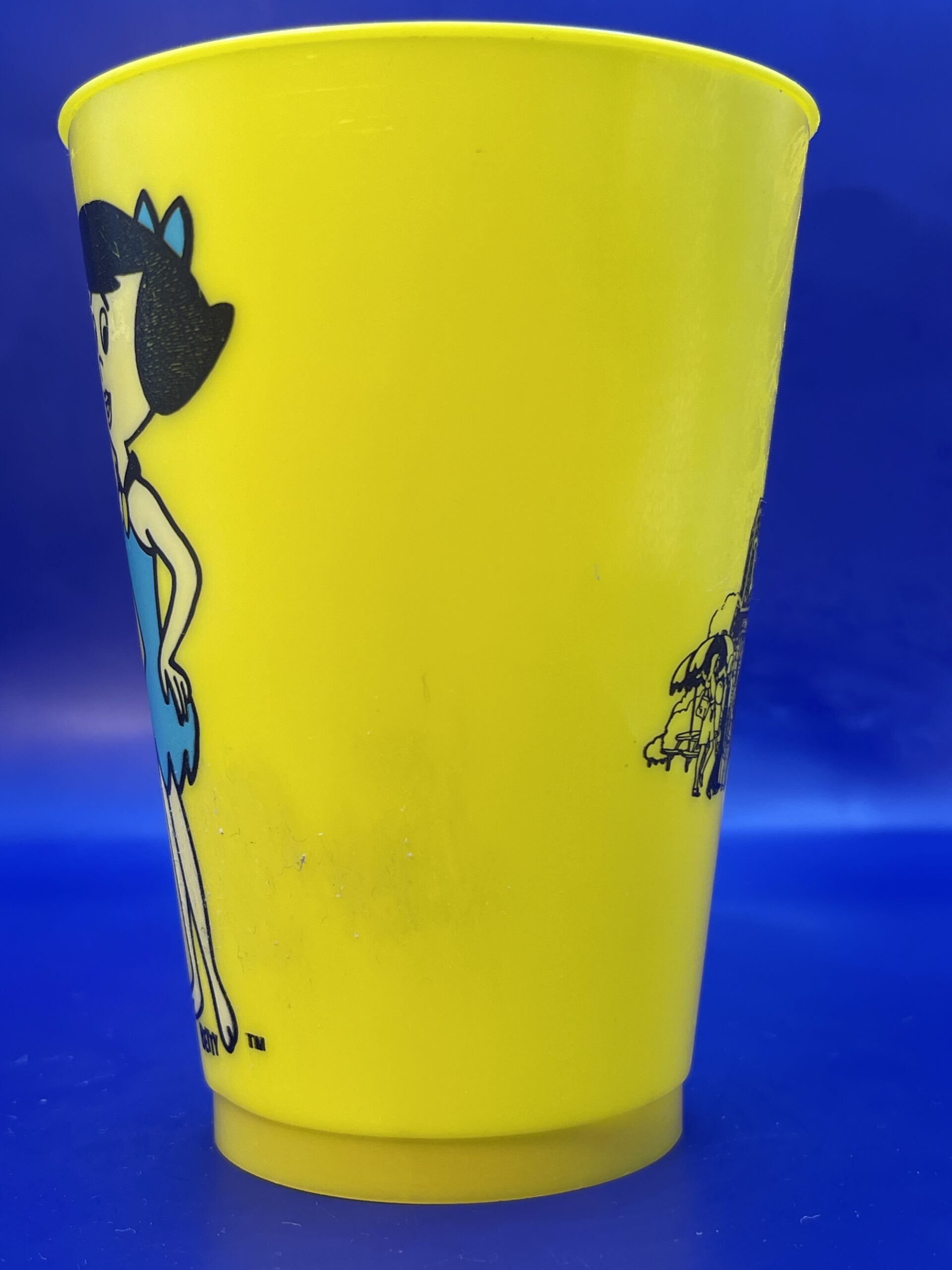 Arthur Treachers Betty Rubble Cup with Yabba Dabba Dew Flintstones Vintage Collectors Cup from Arthur Treachers - Image 3