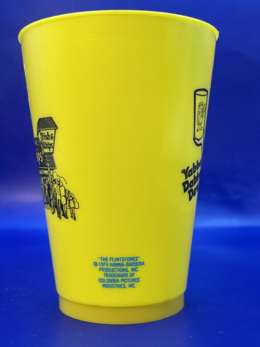 Arthur Treachers Betty Rubble Cup with Yabba Dabba Dew Flintstones Vintage Collectors Cup from Arthur Treachers - Image 4