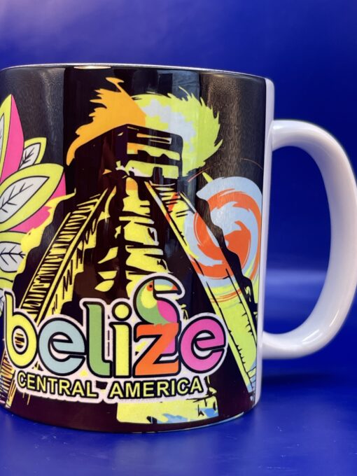 Belize Mayan Souvenir Mug from Belize Central America Souvenir Coffee Cup Mug - Image 2