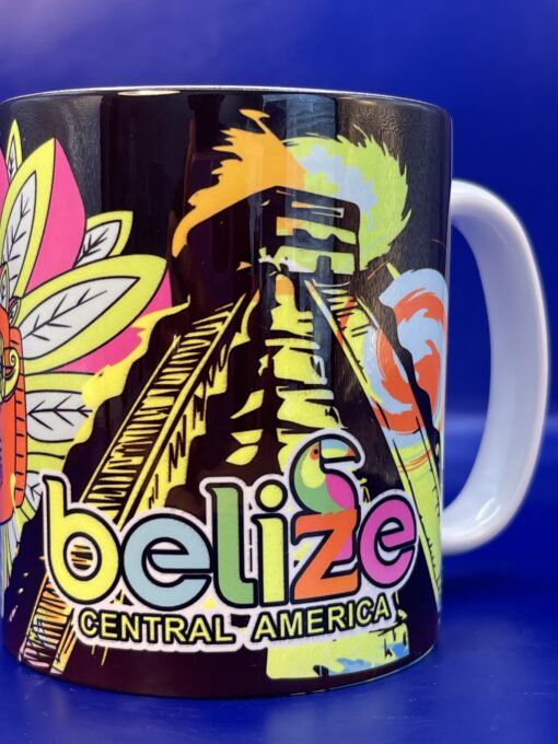 Belize Mayan Souvenir Mug from Belize Central America Souvenir Coffee Cup Mug