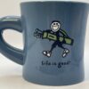 Do What You Like Blue Mug by Life Is Good! Blue Coffee Cup with Do What You Like Like What You Do