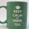 Keep Calm and Make Tea Mug by Bay Island Green Keep Calm Coffee Cup - Image 5