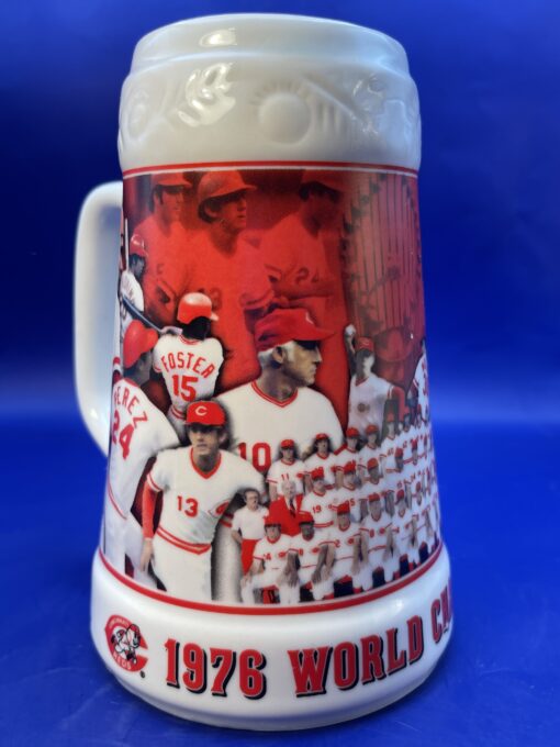 Cincinnati Reds 1976 Championship Beer Stein Limited Edition MLB World Series Champions Collectors Mug - Image 3