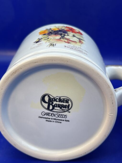 Cracker Barrel Pansies Mug with Pansies Coffee Cup - Image 6