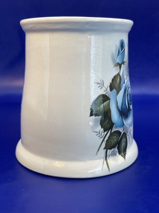 Blue Roses Jumbo Mug Blue Rose Coffee Cup - Image 3