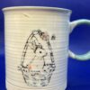 3D Bunny Basket Mug with 3D Bunny in Basket Jumbo Coffee Cup - Image 2