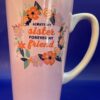 Sister Friend Pink Travel Tumbler for Sisters Mother's Day Gift Latte Mug For Sisters Coffee Cup Mug - Image 2