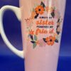 Sister Friend Pink Travel Tumbler for Sisters Mother's Day Gift Latte Mug For Sisters Coffee Cup Mug - Image 5