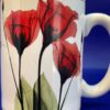 Red Poppy Mom Mug For Mother's Day Gift Idea Floral Coffee Cup For Mom Gift Mug