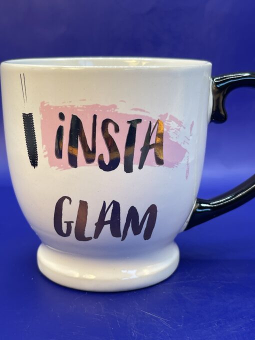 Insta Glam Mug with Insta Glam Coffee Cup