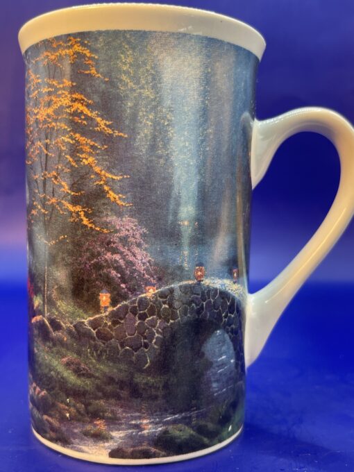 Thomas Kinkade Cobblestone Bridge Mug by Thomas Kinkade Coffee Cup