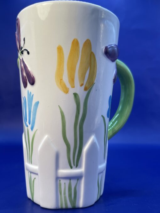 3D Dragonfly Latte Mug with Dragonflies and Bees Coffee Cup for Garden Lovers Mug - Image 4