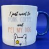 Jumbo Care About Dogs Mug for Dog Lovers Coffee Cup Dog Lovers Gift Mug