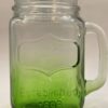 Green Ombre Mason Jar Mug