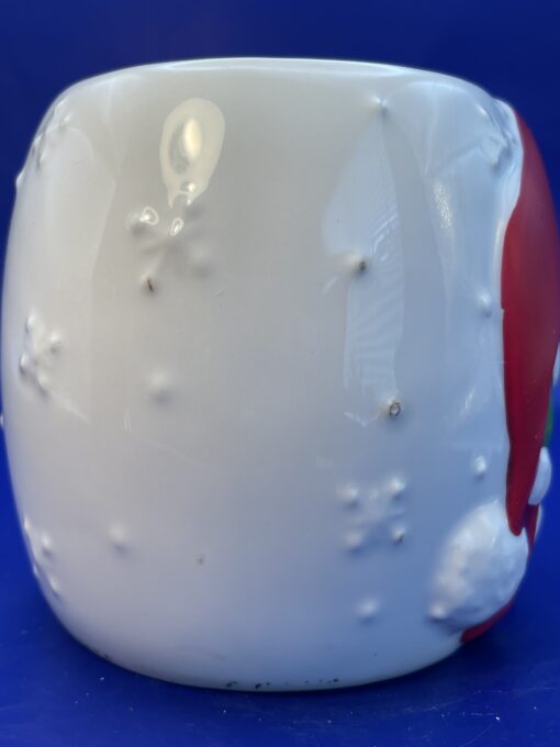 3D Christmas Green M&M Mug Jumbo Green Collectible M&M Mug Coffee Cup - Image 3