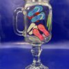 Flip-Flop Mason Jar Wine Glass with Flip-Flops