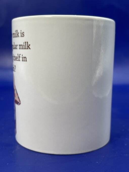 Funny Soy Milk Mug with Funny Milk Saying Coffee Cup - Image 4