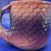 3D Purple Ombre Mermaid Mug with Mermaid Tail Coffee Cup - Image 5