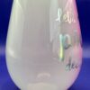Jumbo Pour Decisions Jumbo Wine Glass with Funny Saying Stemless Wine Glass - Image 3