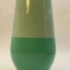 Green Stainless Steel Wine Tumbler with Lid Two Tone Green Stainless Steel Wine Tumbler