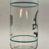 Vintage Miami Dolphins Glass NFL with Miami Dolphins Helmet Mobile Drinking Glass - Image 3