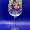 Flamingo Christmas Party Wine Glass with Flamingos