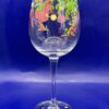 Flamingo Christmas Party Wine Glass with Flamingos - Image 3