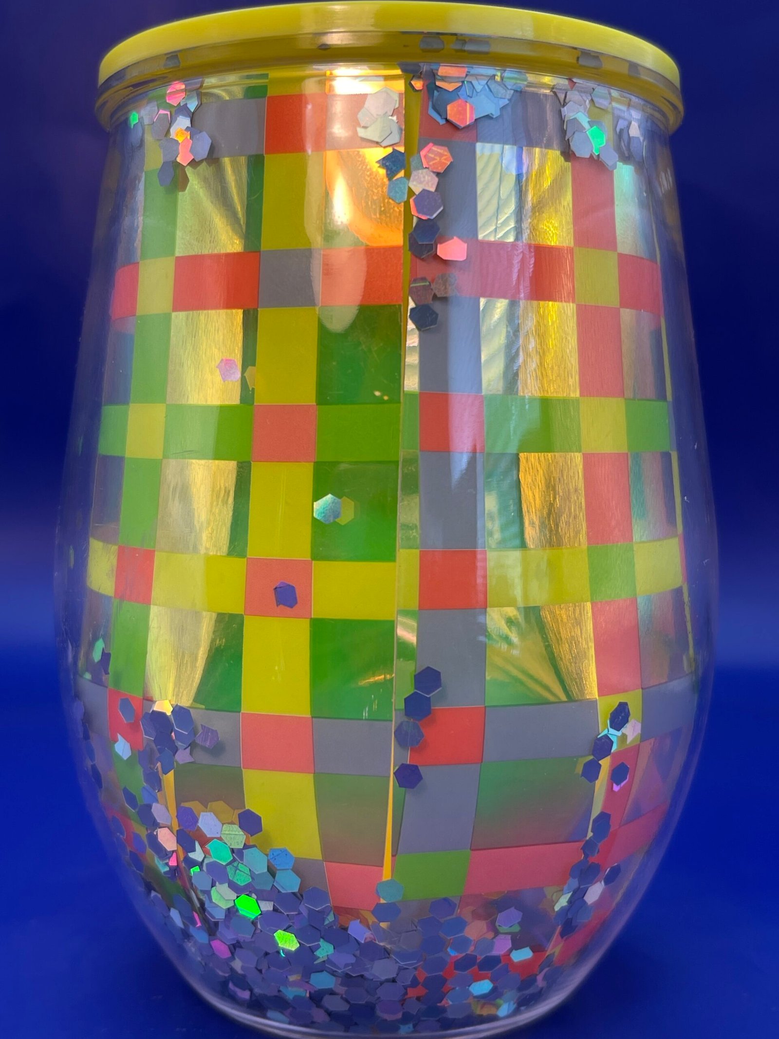 Sip Sip Hooray Yellow Tumbler with Sip Sip Hooray Acrylic Wine Tumbler - Image 5