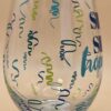 Sip Sip Hooray Wine Glass with Sip Sip Hooray Stemless Wine Glass - Image 3