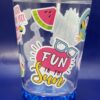 Fun Sun Acrylic Tumbler with Summer Flamingos Acrylic Tumbler