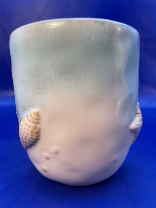 3D Sonoma Seaside Seashell Mug with Seashells from Williams Sonoma Coffee Cup for Beach Lovers Mug - Image 3