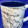Salt Earth Anthropologie Cancer Mug with Cancer Zodiac Sign Coffee Cup