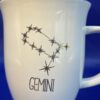 10 Strawberry Street Gemini Mug with Gemini Zodiac Sign Coffee Cup