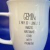10 Strawberry Street Gemini Mug with Gemini Zodiac Sign Coffee Cup - Image 2