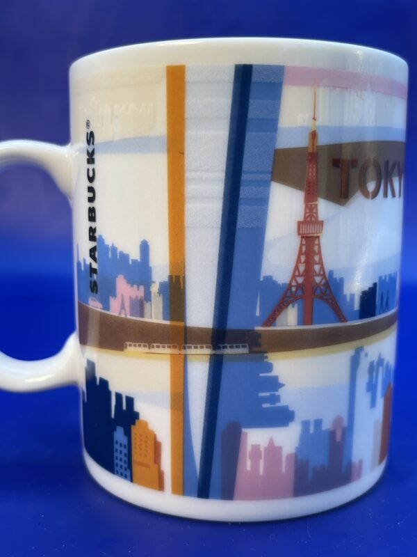 Starbucks Japan Glass Mug Overseas outlet Exclusive Stars Blue