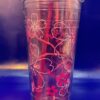 Pink Flowers Cool Gear Tumbler Pink Water Bottle with Flowers - Image 5